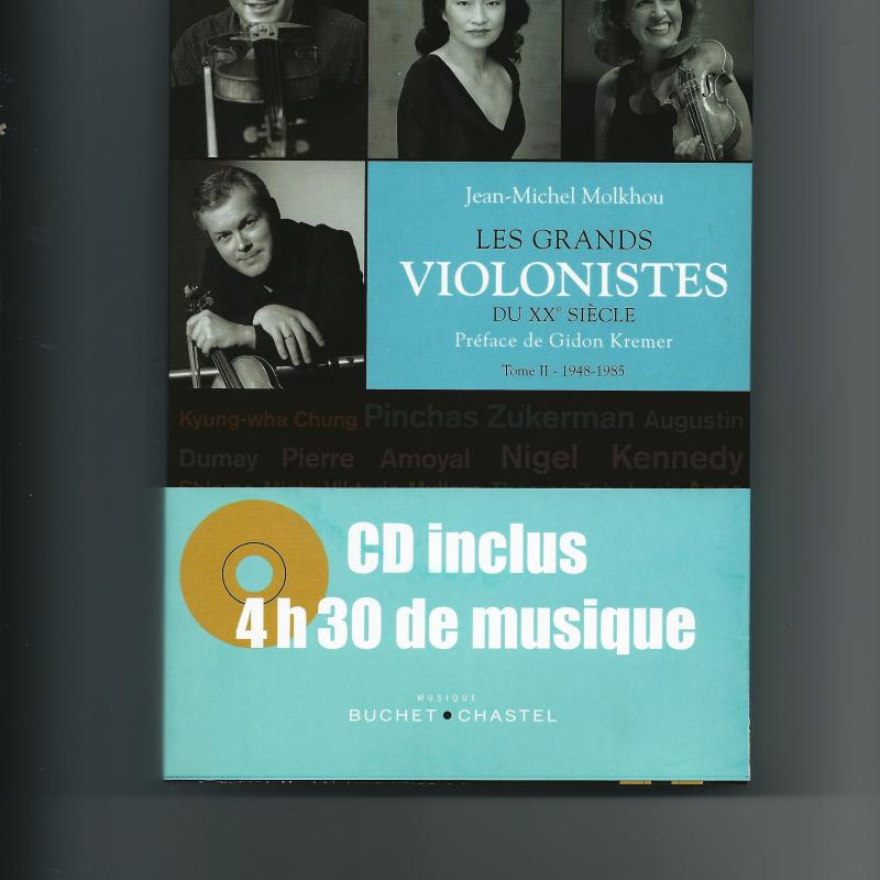 "Great Violinists of the 20th Century", vol. 2, by J.M. Molkou
