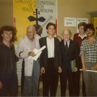 Edi Köhldorfer,Stephane Grapelli,Beni Schmid,Yehudi Menuhin,Franz Pillinger 